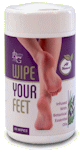 Wipe Your Feet Botanical Wipes